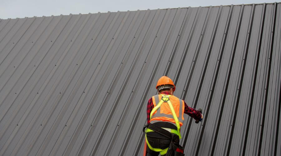 Professional metal roof installation services in Millville, MN